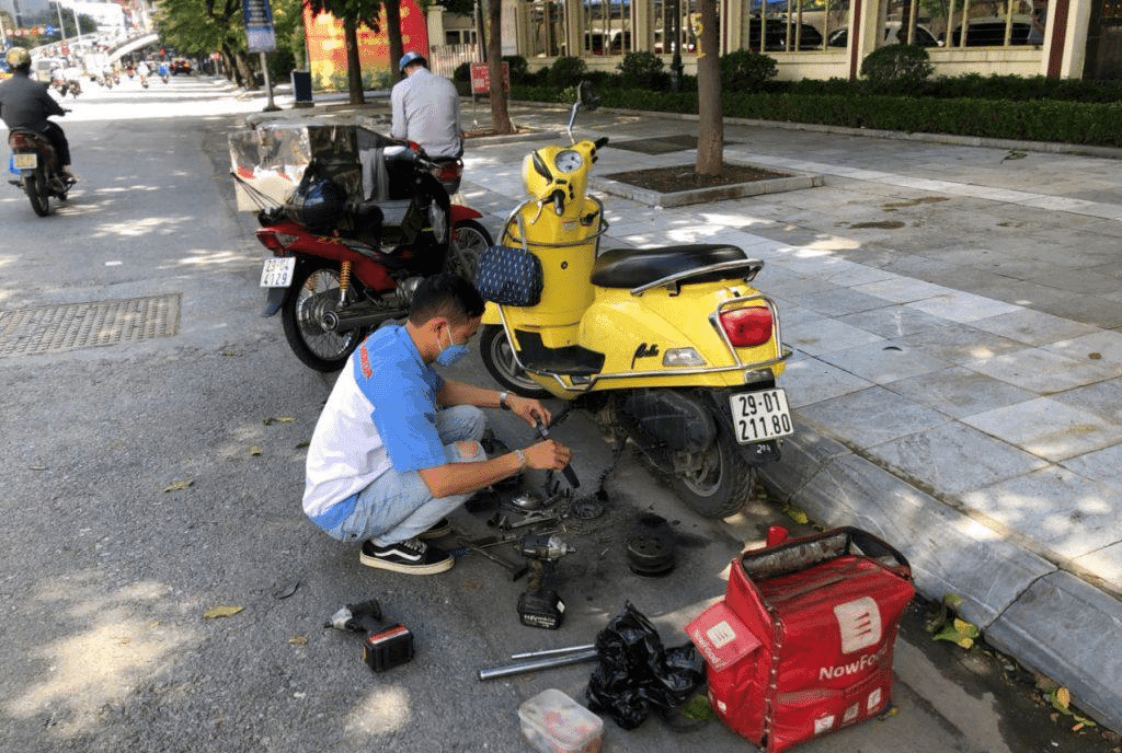 cứu hộ xe piaggio