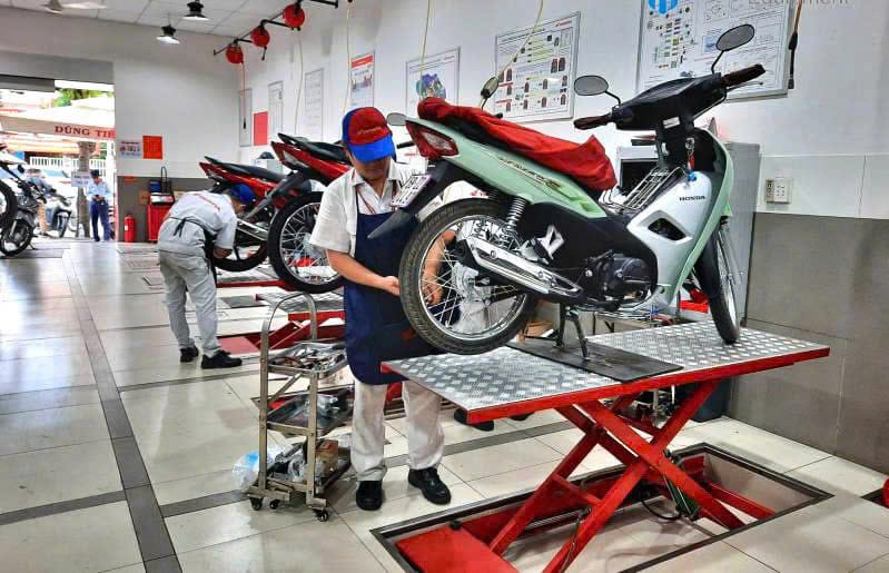 sửa xe honda