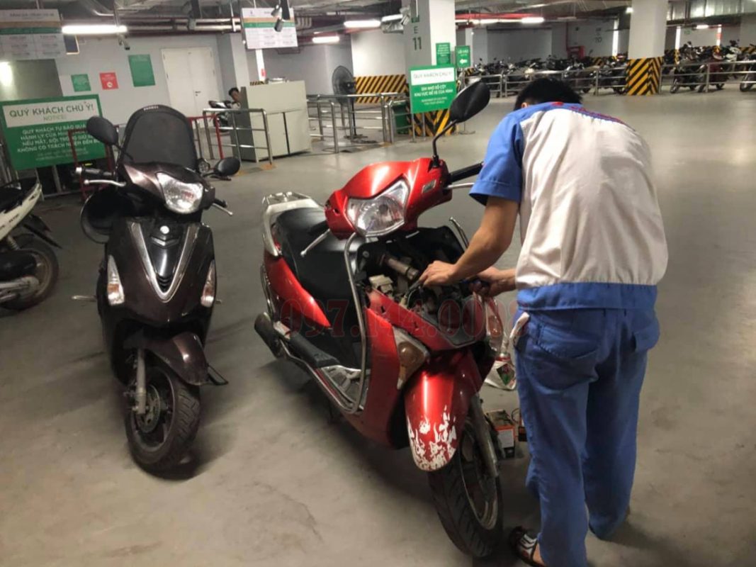 cứu hộ xe máy tại Mê Linh giá rẻ