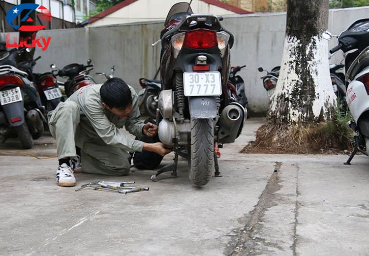 sửa xe máy quận 2 lưu động