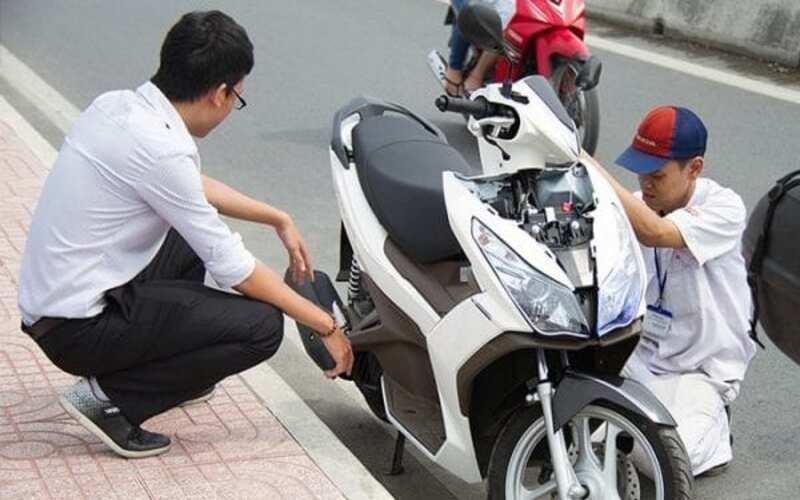 sửa xe máy củ chi