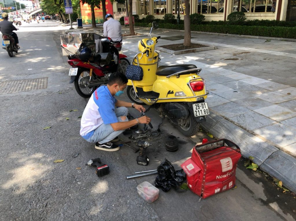 dich vụ sửa xe máy huyện gia lâm