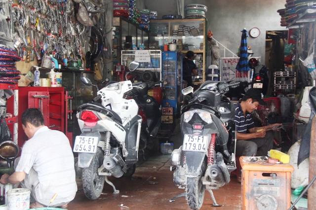 sửa xe máy huyện thường tín