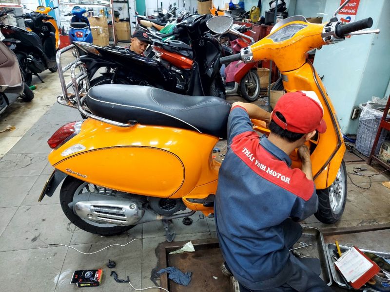 sửa xe máy huyện thạch thất