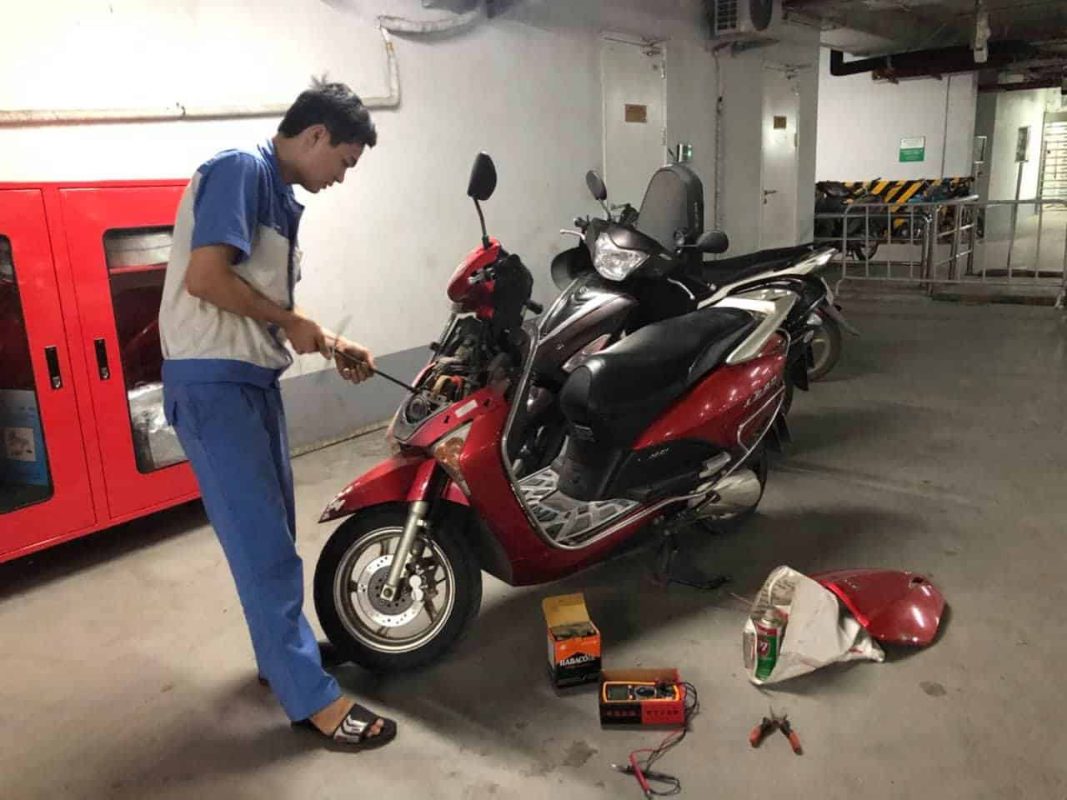 sửa xe máy tại huyện hoài đức