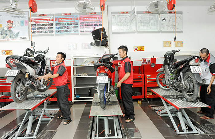 sửa xe máy thạch thất