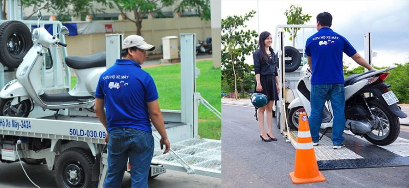 cứu hộ xe máy quận ba đình