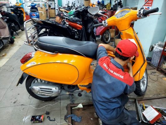 sửa xe máy huyện thạch thất