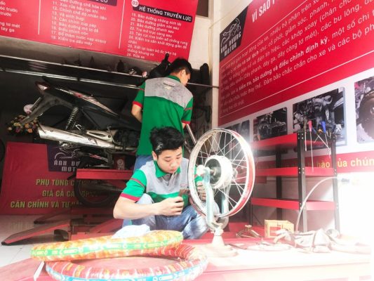 sửa xe máy không nổ