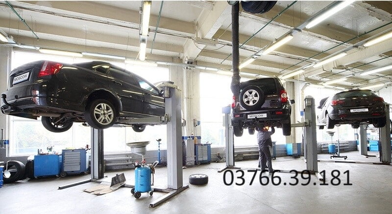 Dịch vụ sơn xe ô tô công nghệ cao tại Bắc Từ Liêm